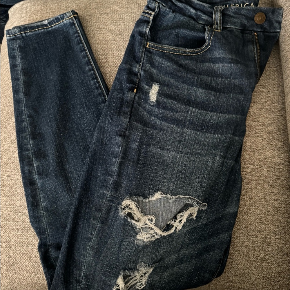 American Eagle Curvy Super Hi-Rise Jegging – Size 4 Short